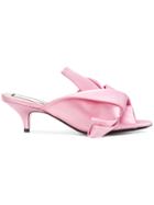 No21 Abstract Bow Mules - Pink & Purple