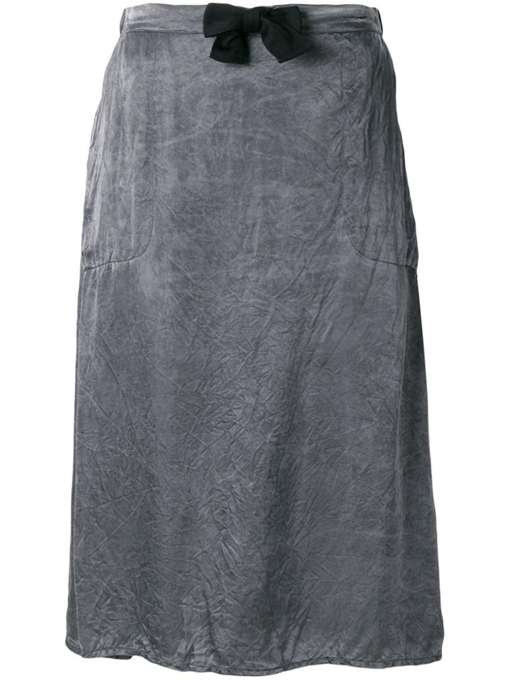 Elsa Esturgie Tania Drawstring Skirt - Grey