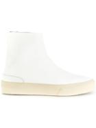 Maison Margiela Fitted Sneaker Boots - White
