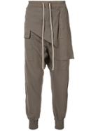 Rick Owens Drkshdw Prisoner Memphis Tapered Trousers - Grey