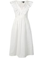 A.p.c. Marty Robe Dress - White