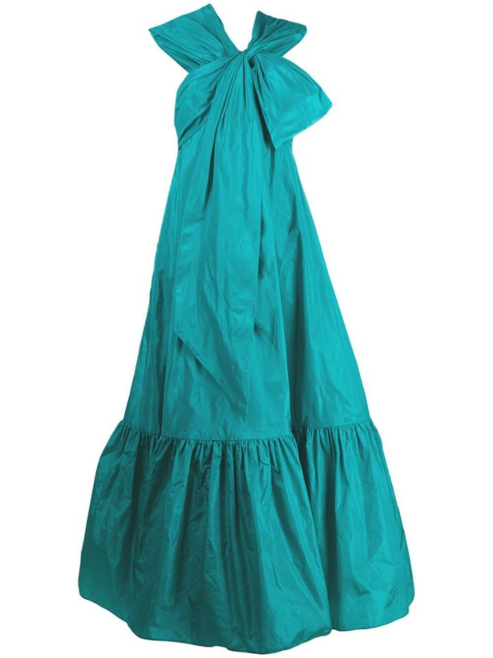 Talbot Runhof Tokien Dress - Blue