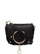 See By Chloé Small Ring Cross Body Bag - Black