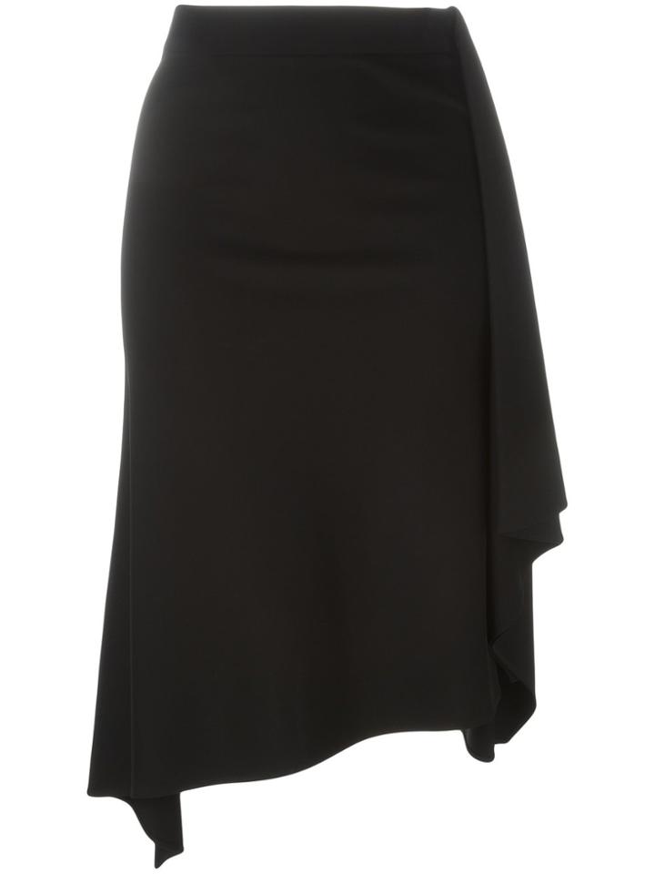 Givenchy Asymmetric Skirt - Black