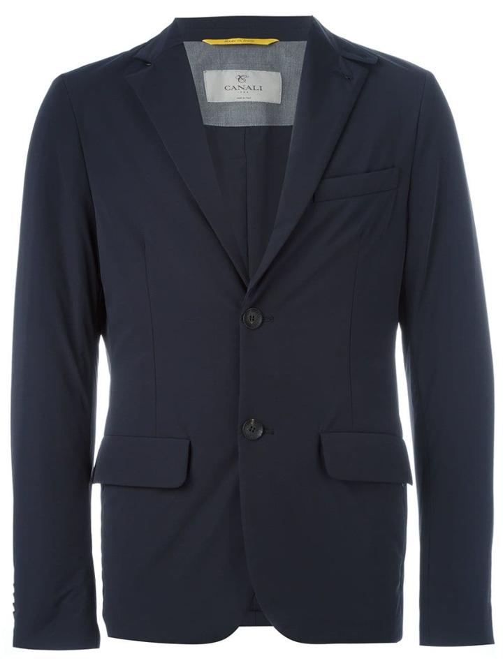Canali Waterproof Blazer - Blue