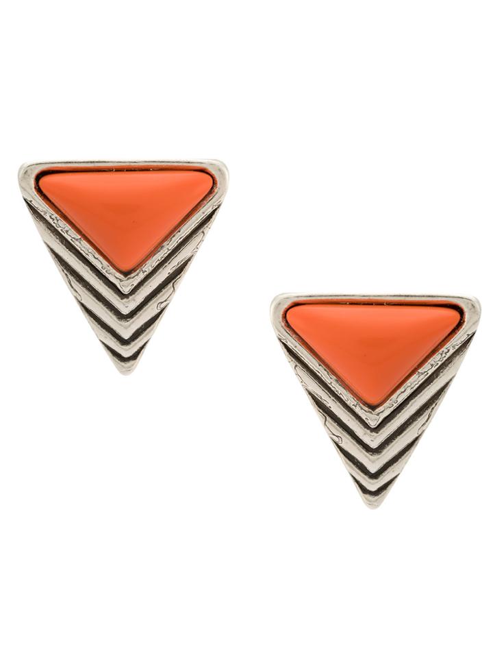 Camila Klein Triângulo Earrings - Metallic