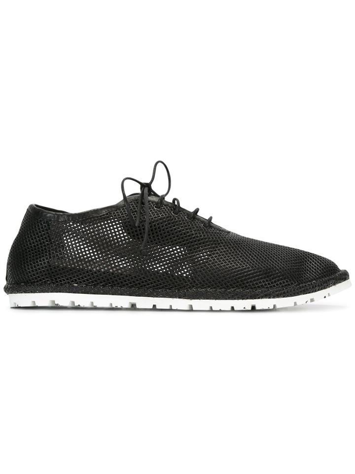 Marsèll Mesh Lace-up Sneakers - Black