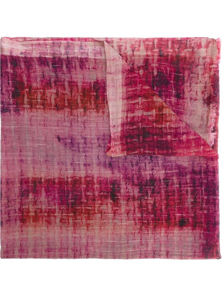 Faliero Sarti Tie-dye Effect Scarf