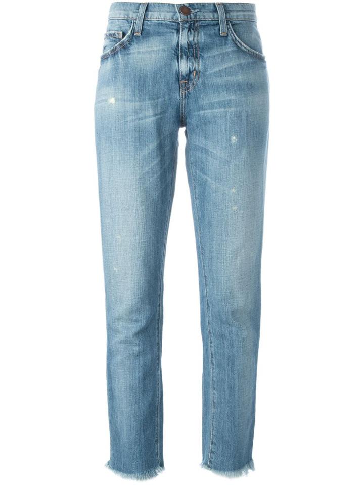 Current/elliott 'the Unrolled Fling' Jeans - Blue