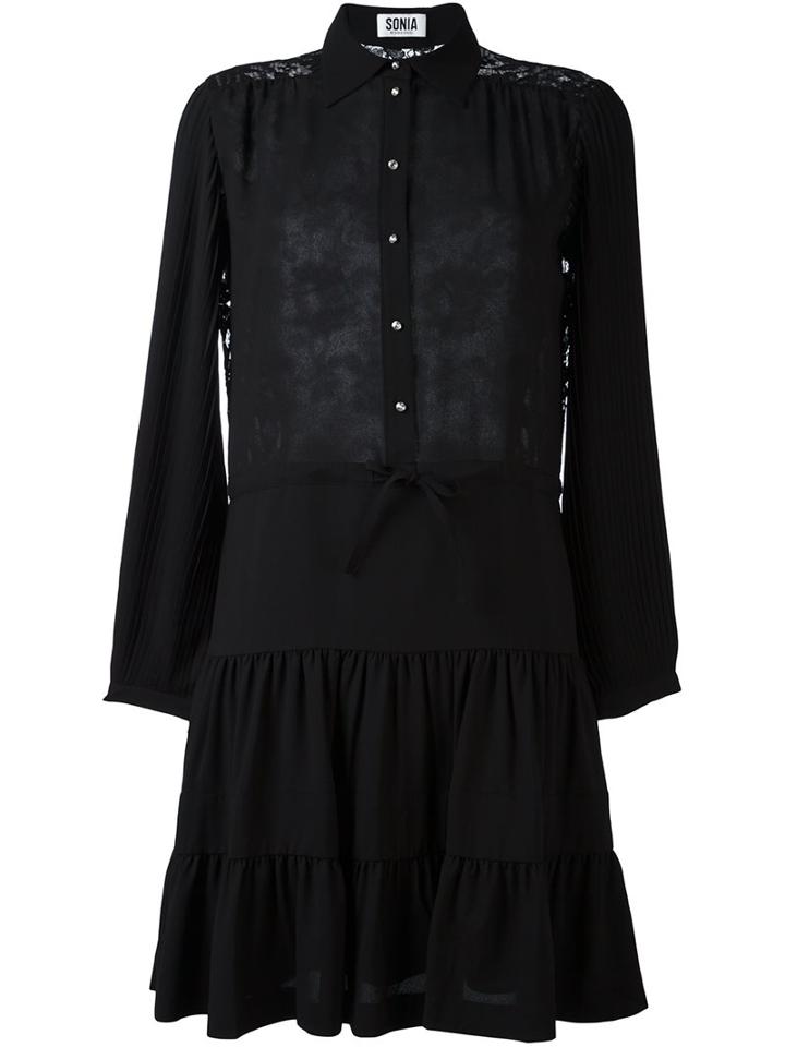 Sonia By Sonia Rykiel Rear Lace Panel Dress