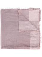 Faliero Sarti 'coco' Scarf, Women's, Pink/purple, Modal/silk/polyester/cashmere