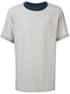 F.s.z - Pullover T-shirt - Men - Rayon - M, Grey, Rayon