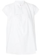Lemaire Short Sleeve Blouse - White
