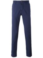 Incotex Slim-fit Trousers, Men's, Size: 33, Blue, Cotton/spandex/elastane