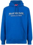 Supreme Reflective Excellence Hooded Sweatshirt - Blue