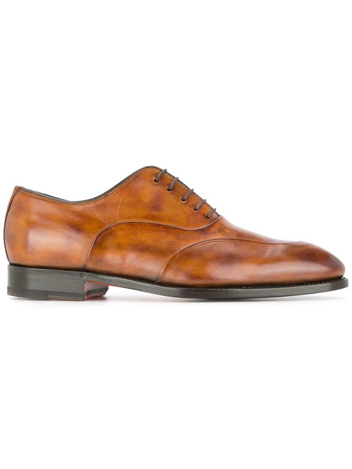 Bontoni Classic Lace-up Shoes - Brown