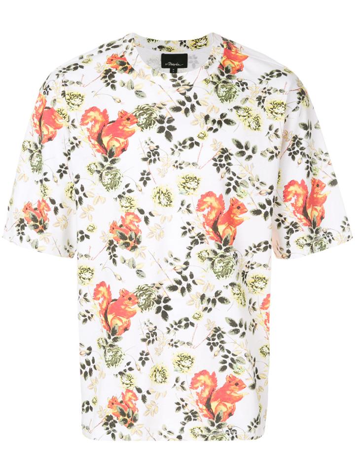 3.1 Phillip Lim Animal-print Souvenir T-shirt - Multicolour