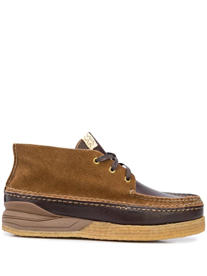 Visvim Lace-up Ankle Boots - Brown