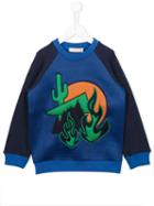 Stella Mccartney Kids 'whip Cactus' Sweatshirt, Boy's, Size: 10 Yrs, Blue