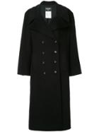 Chanel Vintage Cc Logos Long Sleeve Long Coat Jacket - Black