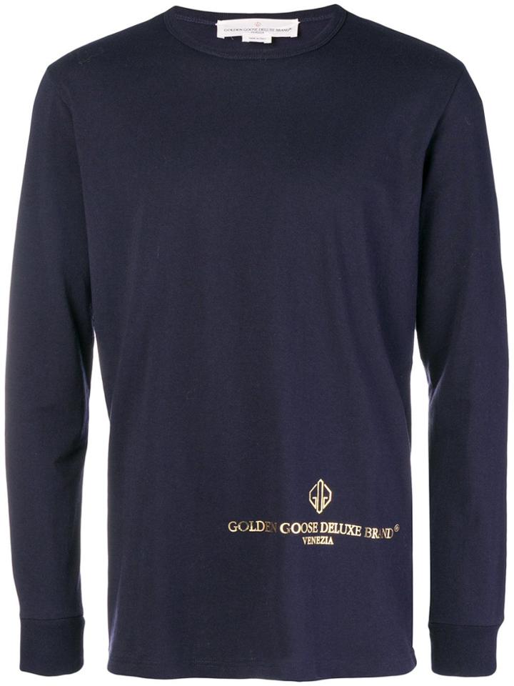 Golden Goose Deluxe Brand Basic Jumper - Blue