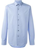 Lanvin Classic Shirt, Men's, Size: 42, Blue, Cotton