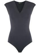 Gig - Cap Sleeves Knit Body - Women - Viscose - P, Women's, Purple, Viscose