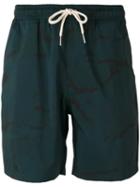 Soulland - Relaxed Deck Shorts - Men - Polyamide - S, Green, Polyamide