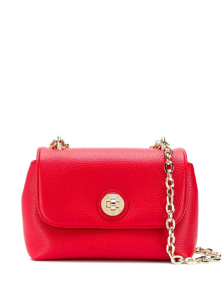 Emporio Armani Chain Strap Crossbody Bag - Red