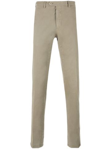 Biagio Sananiello Casual Straight-leg Trousers, Size: 58, Nude/neutrals, Cotton/elastodiene