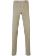 Biagio Sananiello Casual Straight-leg Trousers, Size: 58, Nude/neutrals, Cotton/elastodiene