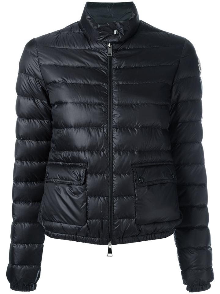 Moncler Lans Padded Jacket, Women's, Size: 1, Black, Polyamide/feather Down