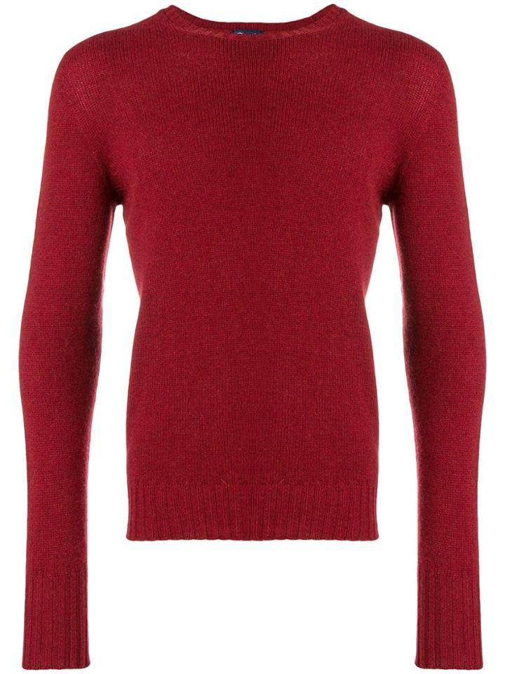 Drumohr Knitted Sweater - Red