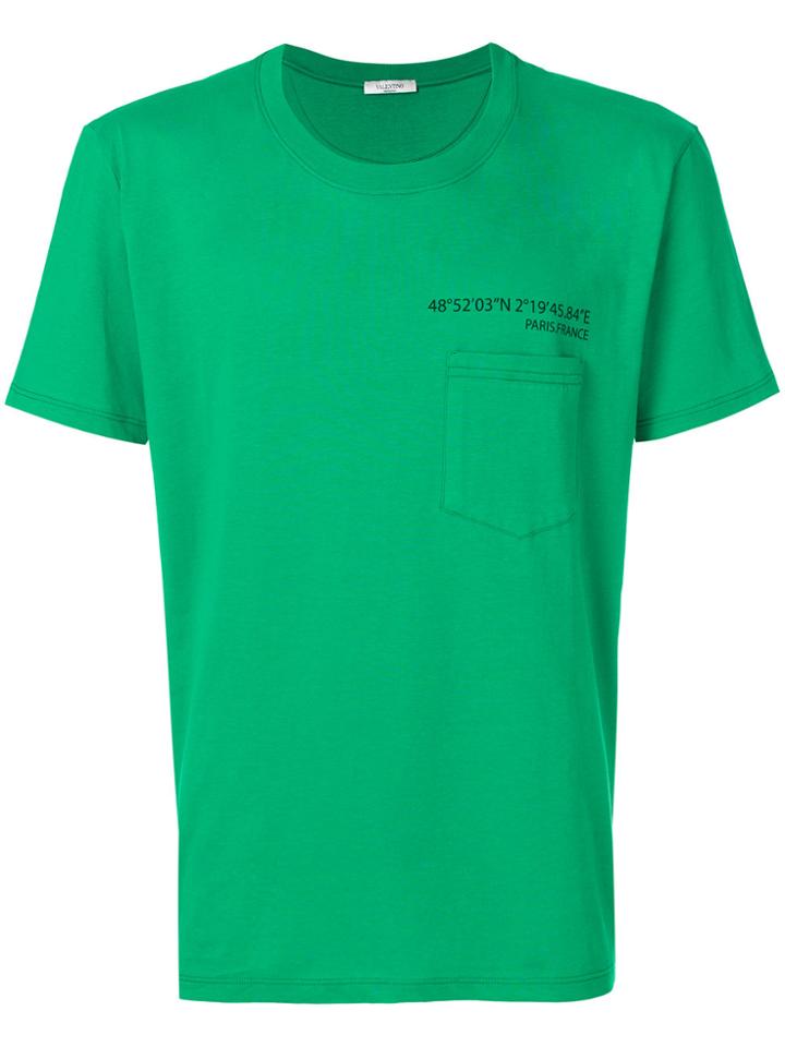 Valentino Anywhen Print T-shirt - Green