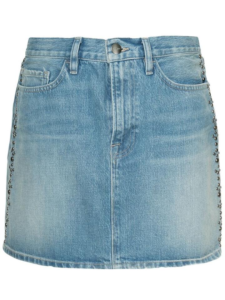 Frame Le Mini Skirt - Blue