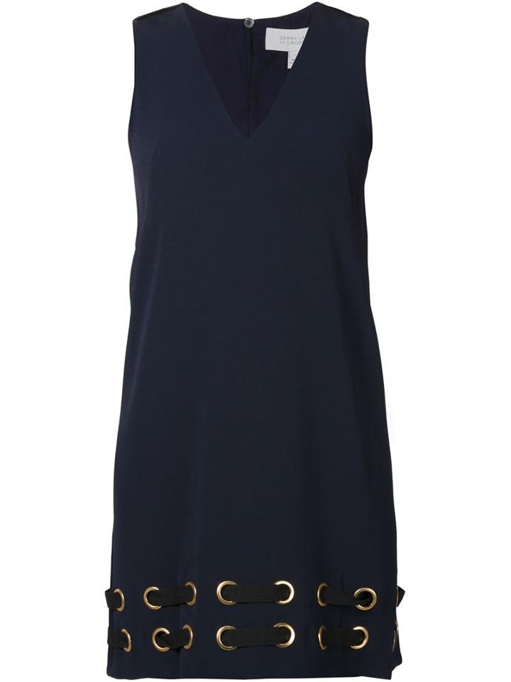 Derek Lam 10 Crosby Eyelet Hem Dress