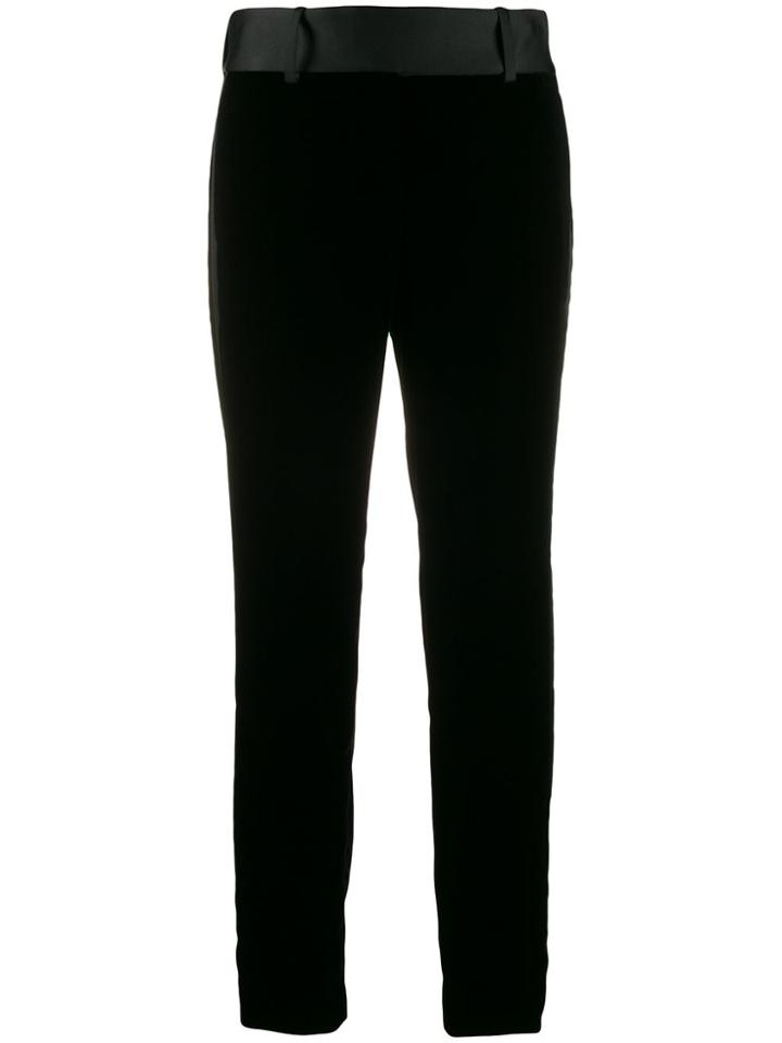 Ermanno Scervino Straight-leg Trousers - Black