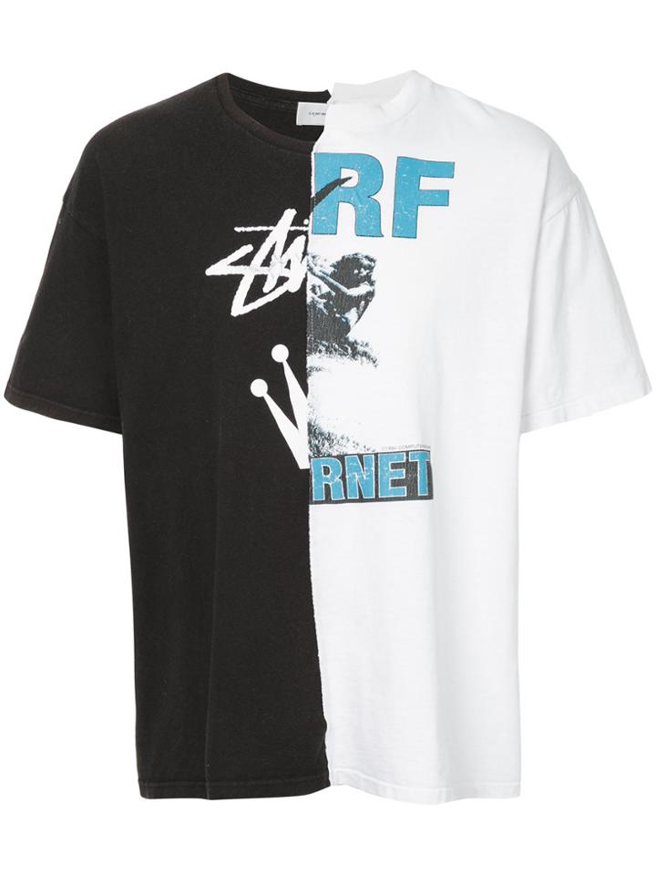 Ex Infinitas Repurposed Duo Graphic T-shirt - Black