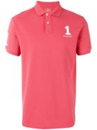Hackett - Classic Polo Top - Men - Cotton/spandex/elastane - Xxl, Pink/purple, Cotton/spandex/elastane
