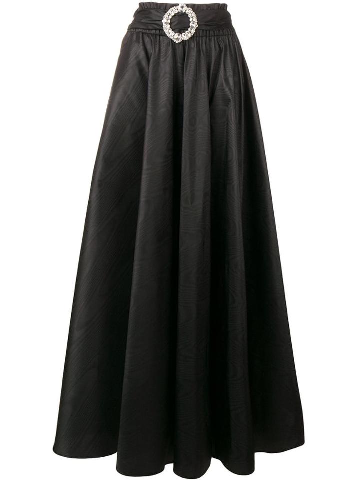 Vivetta Long Full Skirt - Black