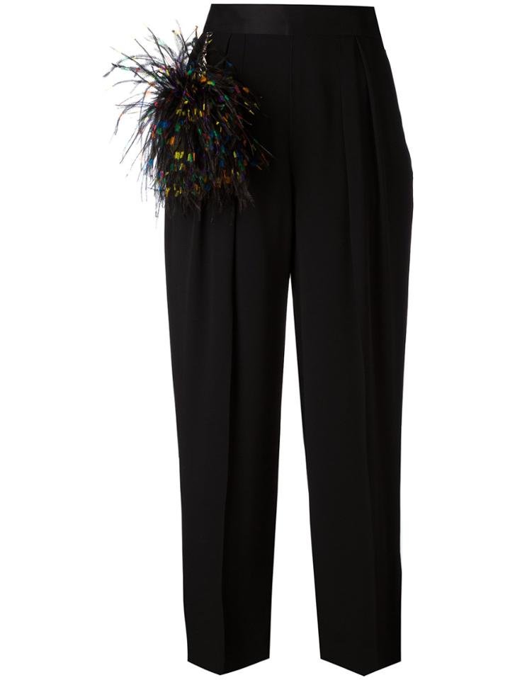 Christopher Kane Wide Leg Trousers - Black