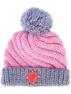Eshvi Eshvi X 711 'robot' Beanie, Women's, Blue, Wool