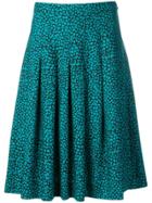 Vanessa Seward High Waisted Midi Skirt - Green