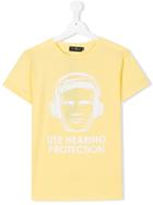 John Richmond Kids Teen Hearing Protection T-shirt - Yellow & Orange