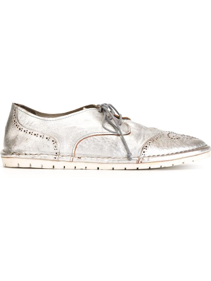 Marsèll Brogue Detail Lace-up Shoes