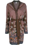 M Missoni Belted Cardigan - Pink