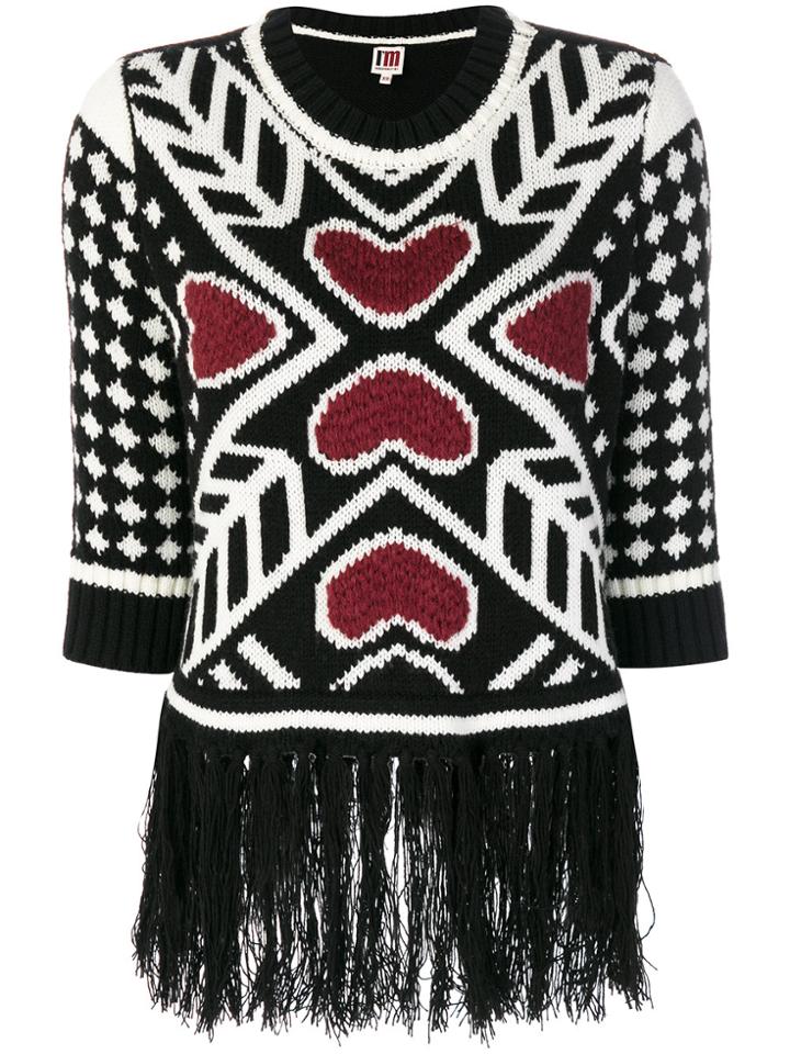 I'm Isola Marras Fringed Jumper - Multicolour