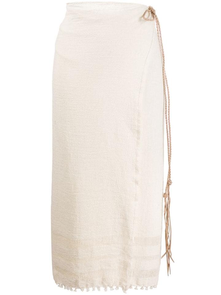 Caravana Rope Detail Cover-up - White