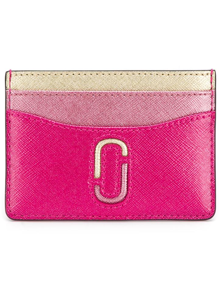 Marc Jacobs Snapshot Cardholder - Pink & Purple