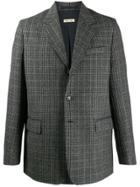 Marni Checked Blazer Jacket - Black